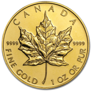 ROYAL CANADIAN MINT  GOLD MAPLE LEAF